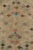 1960s 1960s Vintage Turkish Rug in Beige-Brown, Black With Colorful Square Patterns For Sale - Image 5 of 7