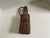 Vintage French Country Wicker-Wrapped Square Bottle For Sale - Image 10 of 12