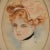 Victorian Oval Framed Watercolor Portrait For Sale - Image 3 of 8