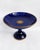 19th Century Sèvres French Cobalt Blue Porcelain Tazza with Gilt Metal Mounts, 1890s For Sale - Image 3 of 11