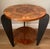 Art Deco French Art Deco Two-Tiered Gueridon Table Amboyna Wood & Black Lacquer For Sale - Image 3 of 7