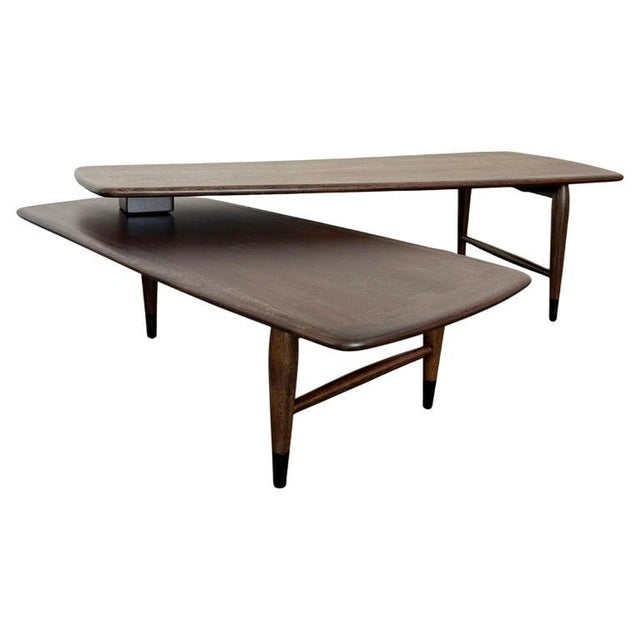 Mid-Century Modern Switchblade Coffee Table by Andre Bus for Lane Acclaim For Sale - Image 13 of 13