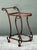 Vintage Glass and Metal Bar Cart For Sale - Image 12 of 12