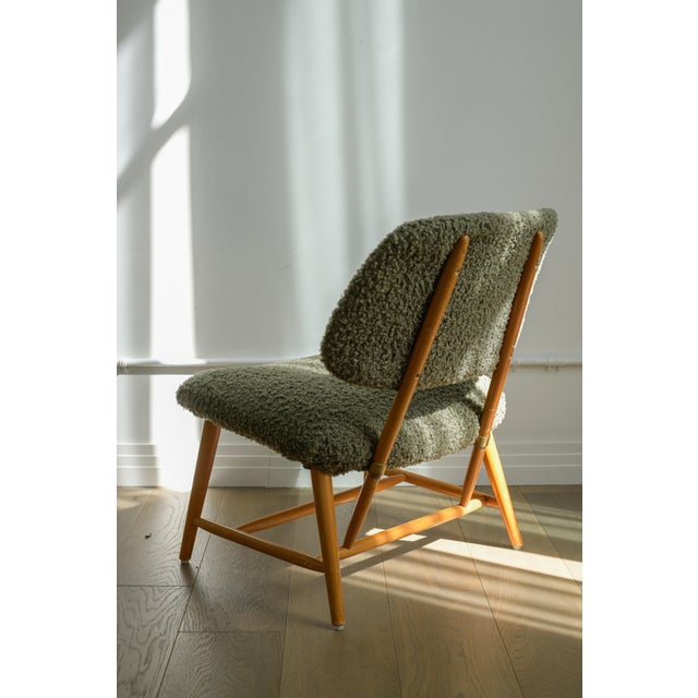 Alf Svensson TeVe Lounge Chairs by Ljungs Industrier Ab Sweden, 1953 For Sale In Los Angeles - Image 6 of 15