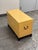 Chinese Lift-Top Yellow Leather Trunk, Vintage For Sale In San Francisco - Image 6 of 12