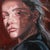 Contemporary Ember Eyes by Stefan Smit | Oil on Panel Portrait of a Young Woman with Intense Expression For Sale - Image 3 of 5