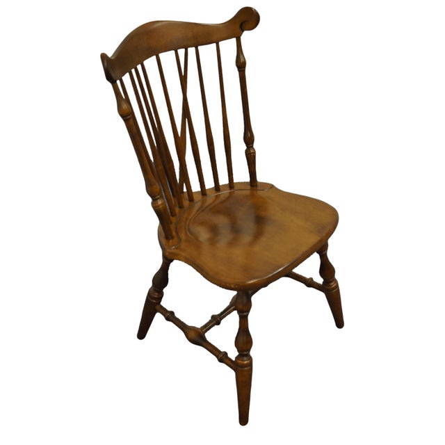 Temple Stuart Rockingham Solid Hard Rock Maple Fiddleback Dining Side