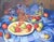 Luise Kornsand, Fruit Still Life, 1941, Oil Painting on Canvas, Framed For Sale