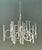 Vintage Scolari for Lightolier Chrome Chandelier For Sale - Image 9 of 12