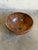 Mid-Century Modern Large Brown Drip Glaze Ceramic Bowl 1960s Mid-Century Modern For Sale - Image 3 of 10