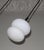 White Mid-Century Opal Glass Pendant Lights, Set of 3 For Sale - Image 8 of 10