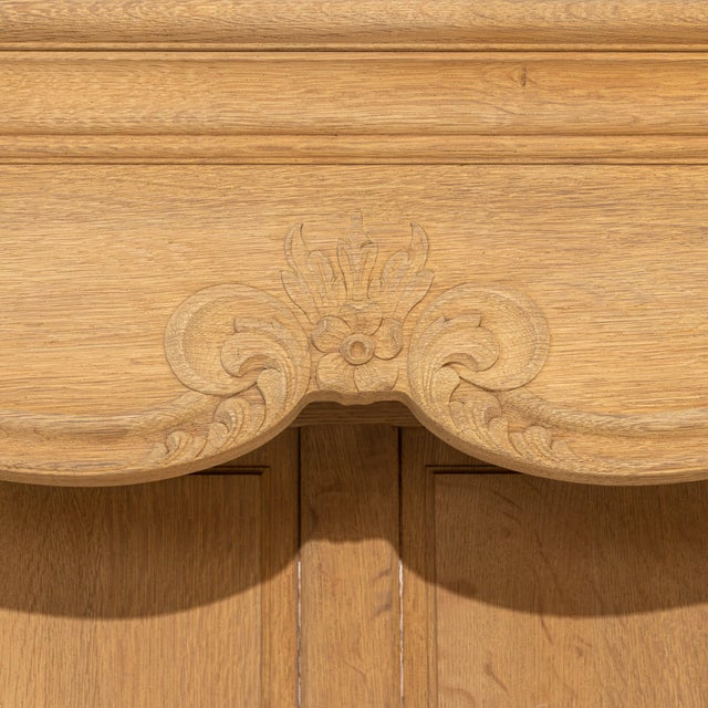 Louis XV Oak Cupboard, Rococo Style, France, 19th Century For Sale - Image 14 of 18