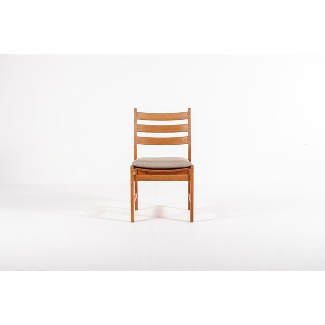 Mid-Century Modern Oak Dining Chairs by Kurt Østervig for K.P. Møbler, 1960s, Set of 4 For Sale - Image 3 of 14