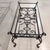 Ebony Vintage 19th Century French Wrought Iron Indoor/Outdoor Coffee Table With 1" Thick Table Top Glass For Sale - Image 8 of 18