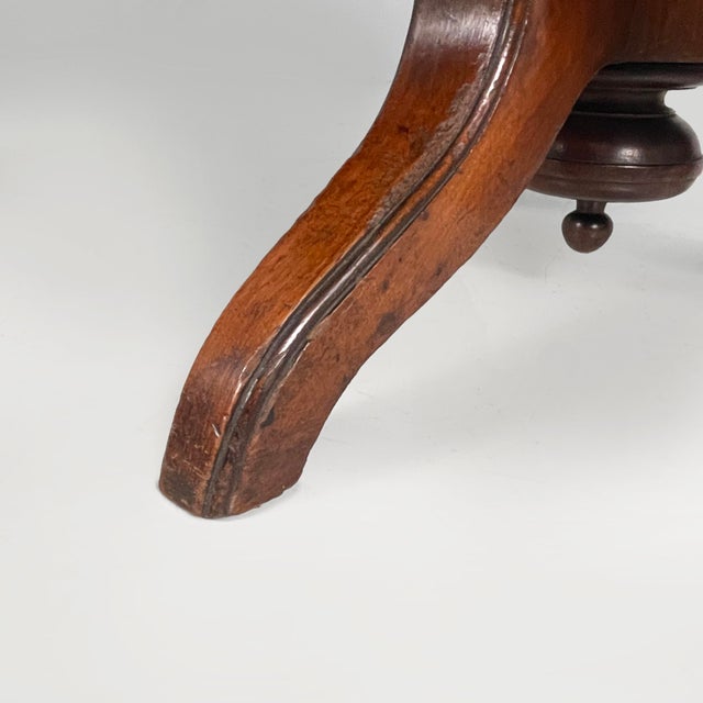 Mid-Century Modern English Revolving Wooden Bookcase, 1940s For Sale - Image 13 of 15