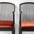 Vintage Stendig "Andover" Pair of Arm Chairs in Copper Rust Velvet For Sale - Image 14 of 18