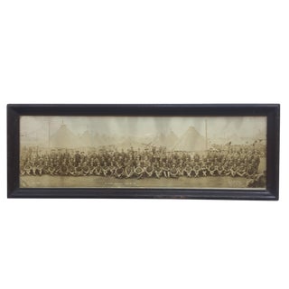 1918 Soldiers at Camp Photo For Sale