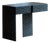Small Eternal Graphite W(hole) Console Desk by Majbele For Sale