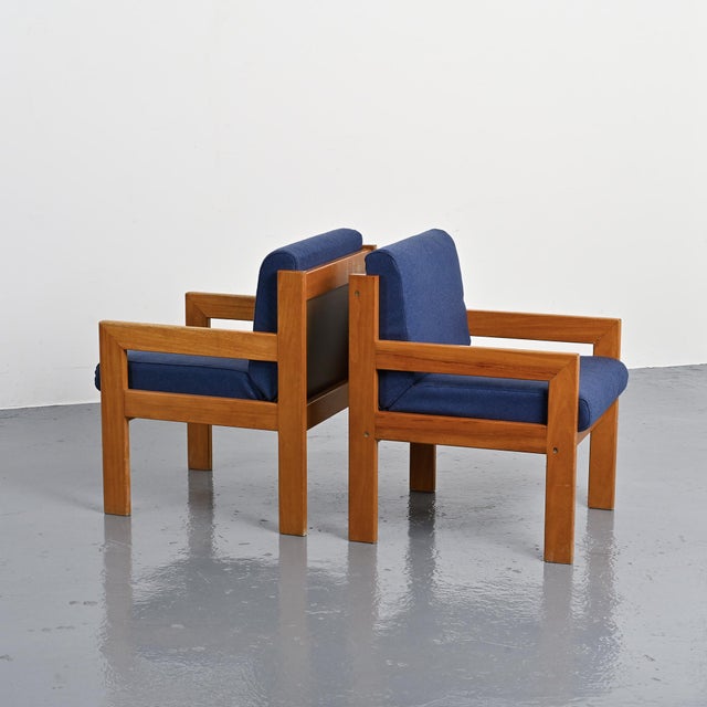 1960s Vintage Lounge Chairs by André Sornay, 1960s, Set of 2 For Sale - Image 5 of 16