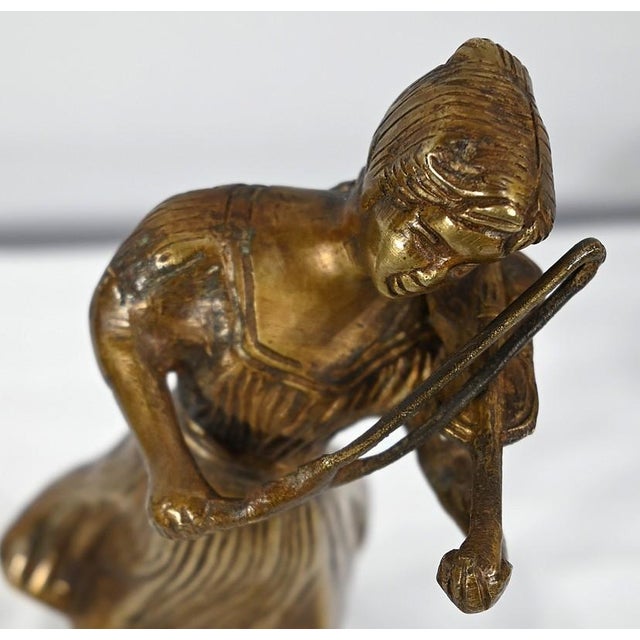 Bronze Violinist Sculpture, Late 19th Century For Sale - Image 5 of 18