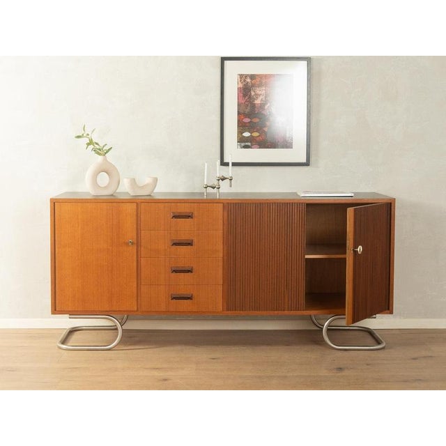 Vintage Wood Sideboard by DeWe, 1960s For Sale - Image 3 of 12