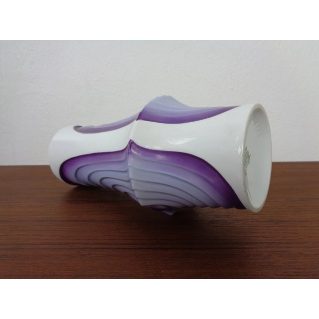 Mid-Century Pop Art Purple Vase from Royal KPM, Germany, 1960s For Sale - Image 15 of 18