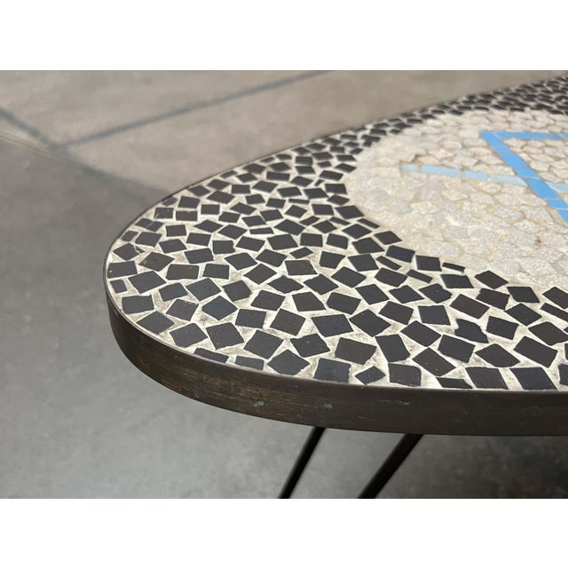Mid-Century German Mosaic Couch Table from Berthold Müller Oerlinghausen, 1960s For Sale - Image 12 of 18