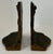 Stately Antique 1920’s Finely-Cast With Bronze Finish, ‘Mirrored’ Pair Elephant, Pachyderm Bookends For Sale - Image 10 of 12