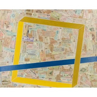 Mario Padovan, Composition, Mixed Media, 1970s For Sale
