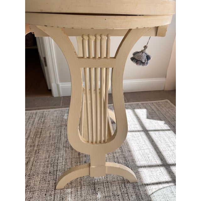 Pair Neoclassical Side Tables For Sale - Image 4 of 4