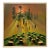 Vintage Surrealist Barber Pole Forest Landscape Oil on Canvas Painting - Curt Frankenstein (1922-2009) For Sale