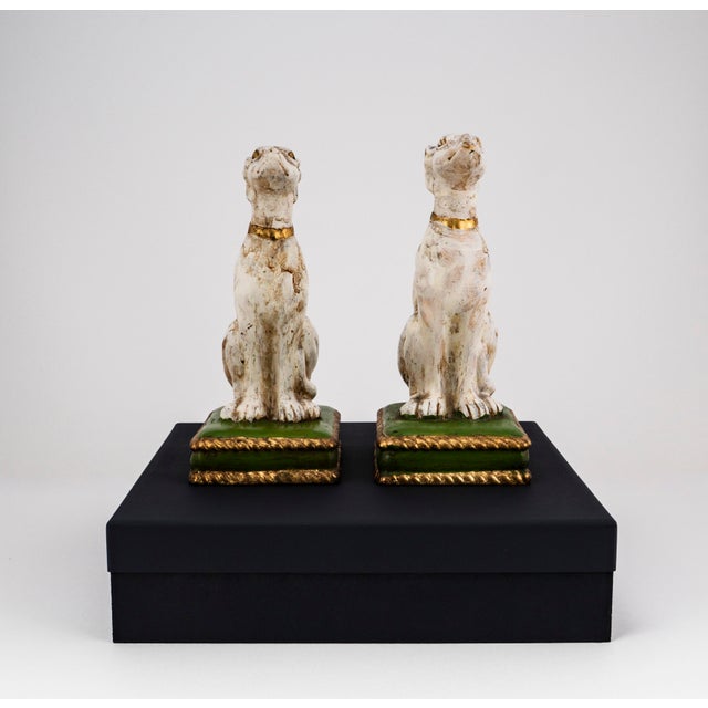 Vintage Greyhound Sculptures, Italy, 1960s-1970s, Set of 2 For Sale - Image 13 of 18