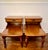 Mid-Century Modern Vintage 1950’s Kling/Ethan Allen Solid Cherry Wood Two-Tier Step End Tables or Nightstands, A Pair For Sale - Image 3 of 8