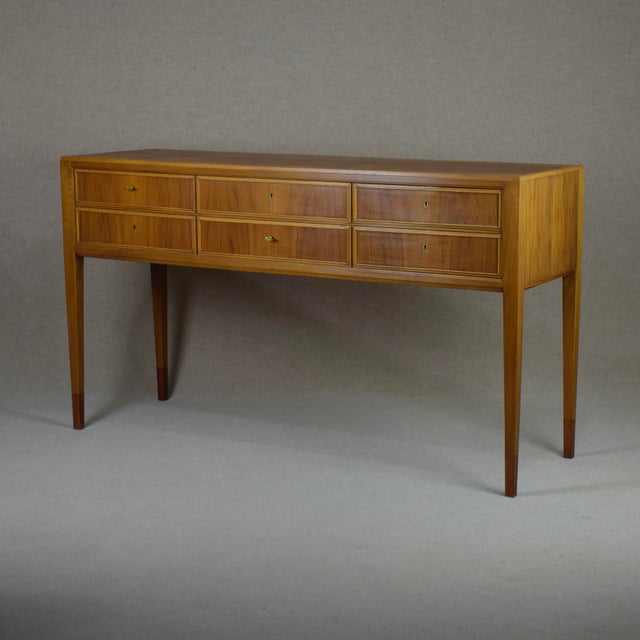 Designed by architect John Kärnhagen, probably only one produced in a very high quality. This piece has an attribution...