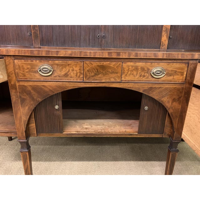 Large George III Inlaid Mahogany Sideboard, 1780 For Sale - Image 16 of 18