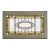 Antique Arts & Crafts Leaded Stained Glass Window 34.75 X 21.75 In. For Sale
