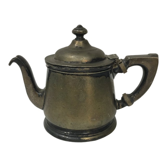 Mid 20th Century Hotel Hershey Soldered Tea Pot For Sale
