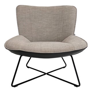 Leather 383 Chair by Joachim Nees for Rolf Benz, 2000 For Sale