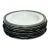 8 Piece Arte Italica Tuscan Pewter Rim Pasta/Soup Bowls For Sale