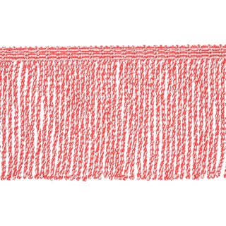 Schumacher Outdoor Bullion Fringe Trim in Coral For Sale