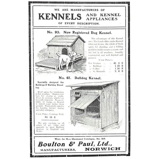 Paper "Bull Dogs and Bulldog Men" 1905 Cooper, H. St. John For Sale - Image 7 of 12