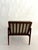 An elegant pair of "candidate" armchairs designed by ibkofod-larsen and crafted from solid afrormosia (african teak) for...