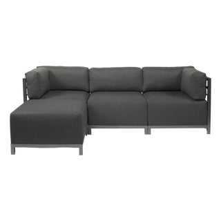 Axis 4pc Sectional Sterling Charcoal Titanium Frame For Sale