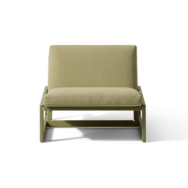 Wood Carlotta Outdoor Green Chair by Afra & Tobia Scarpa for Cassina For Sale - Image 7 of 13