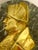Gold 19th Century Pierre Jean David d'Anger Ormolu & Marble Portrait Plaque of Napoleon For Sale - Image 8 of 9