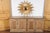 Mid 20th Century Large Vintage French Midcentury Sunburst with Small Convex Mirror Plate For Sale - Image 5 of 11