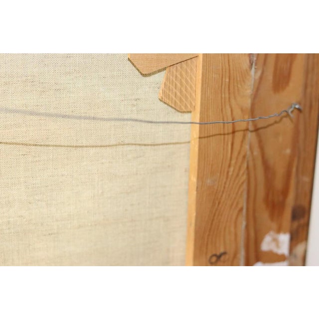 Eric Lundgren, Fruit Bowl, 1920s, Oil on Canvas For Sale - Image 6 of 11