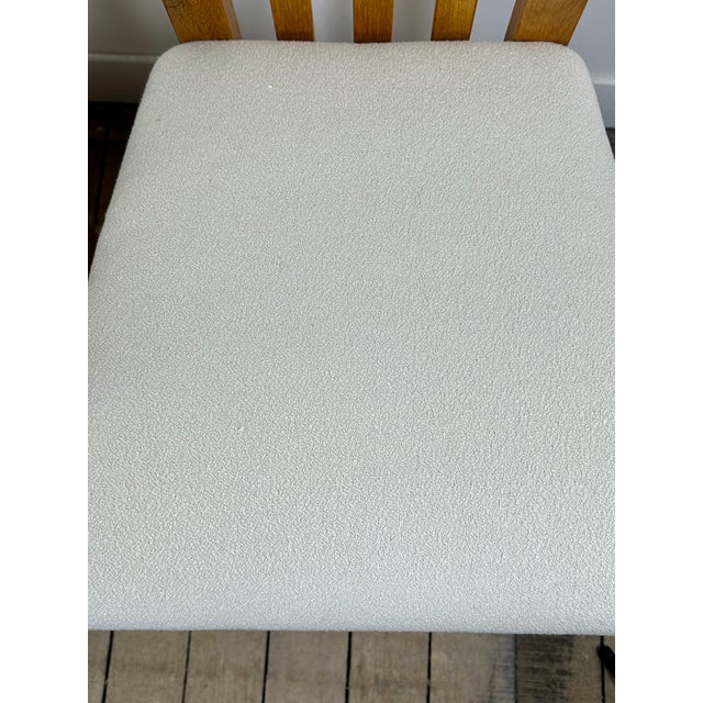 Vintage Chairs in Elm and Findahls Fabric, Denmark, 1980s, Set of 4 For Sale - Image 13 of 14