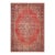 1970s Vintage Turkish Handmade Turkish Wool Cotton Red Area Rug For Sale
