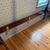 Solid Mahogany Rice Carved Four Poster Queen Bed With Canopy Frame and Low-Profile Boxspring For Sale - Image 12 of 12